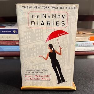 The Nanny Diaries Book with Red Umbrella Cover